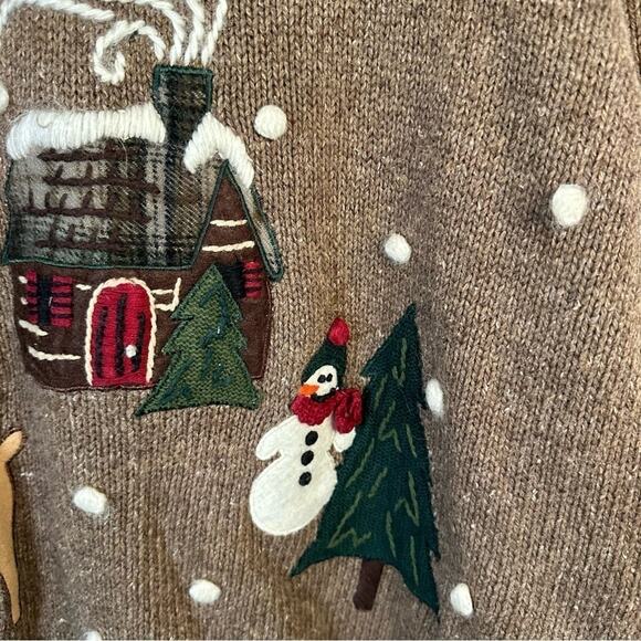 Vintage, Victoria Jones, Christmas sweater in excellent condition size 1X - Picture 5 of 5